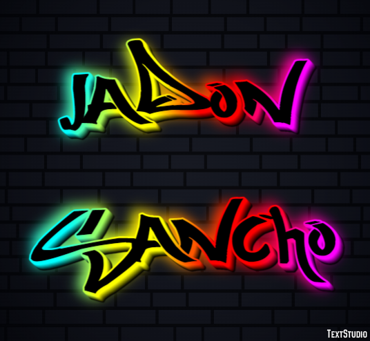Jadon Sancho Efecto de Texto