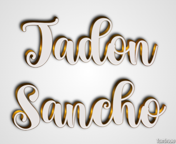 Jadon Sancho Efeito de texto