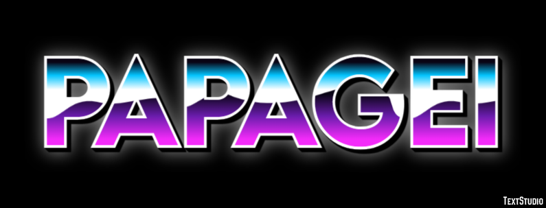 Papagei Effet de texte