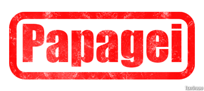 Papagei Effet de Texte
