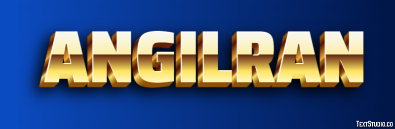 Angilran Text effect
