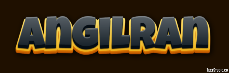 Angilran Text effect