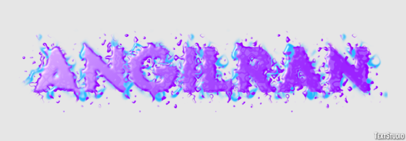 Angilran Text effect