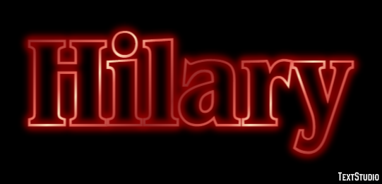 Hilary Efecto de Texto