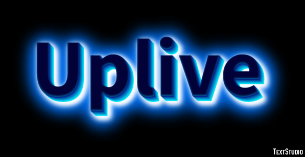 Uplive Efeito de texto