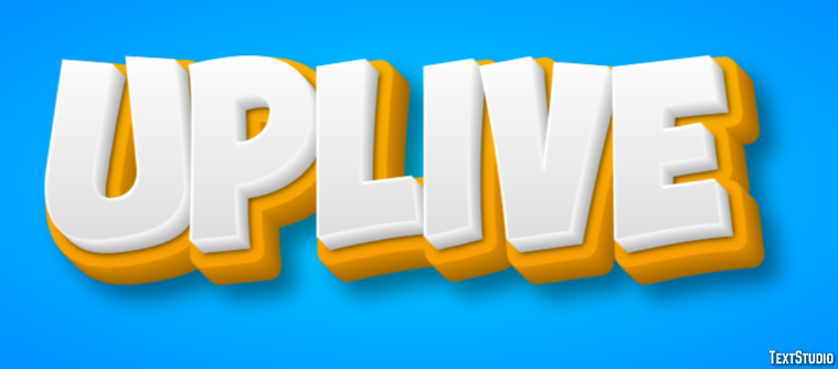 Uplive Efeito de texto