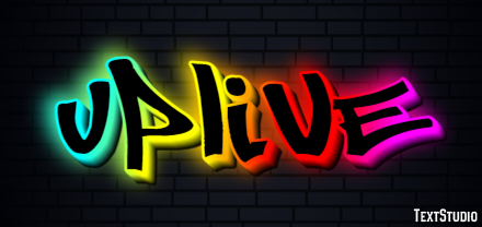 Uplive Efeito de texto
