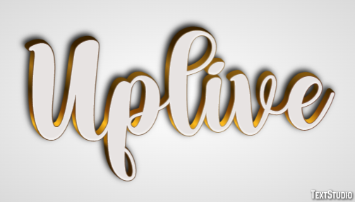 Uplive Efeito de texto