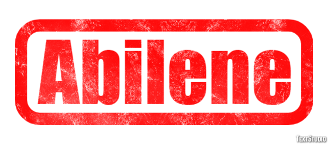 Abilene テキスト効果