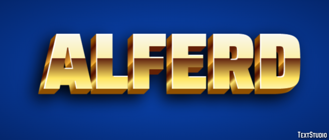 Alferd Text Effect