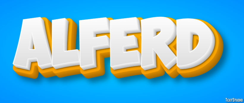 Alferd Text Effect