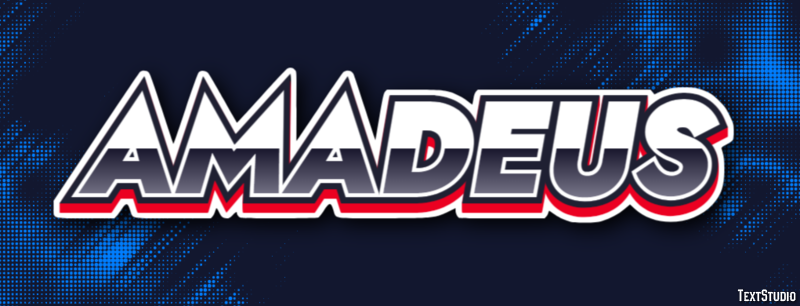 Amadeus Text effect