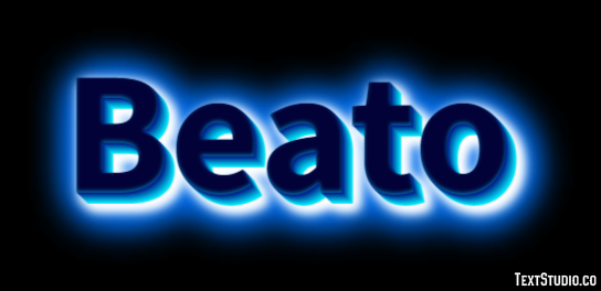 Beato Effetto testo