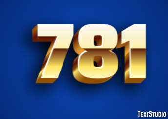 781 Text Effect
