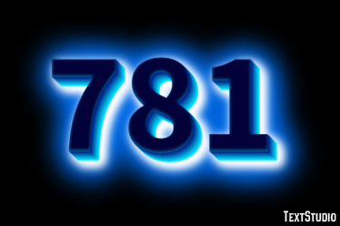 781 Text Effect