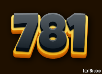 781 Text Effect