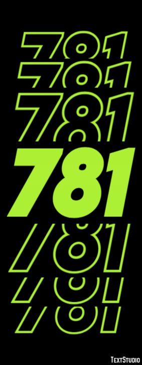 781 Text Effect