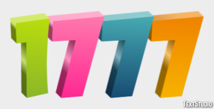 1777 Texteffekt