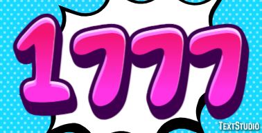 1777 Effetto testo