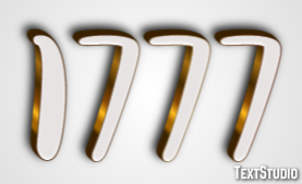 1777 Effetto testo
