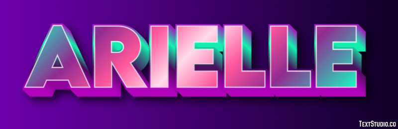 Arielle Text Effect