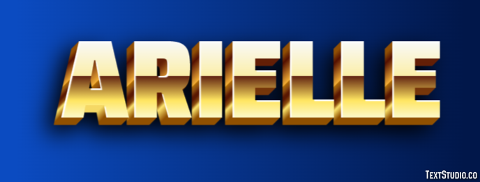 Arielle Texteffekt