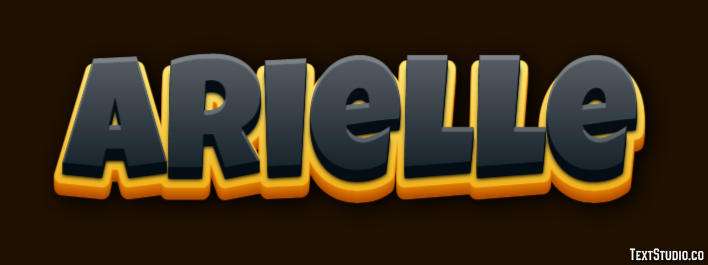 Arielle Texteffekt