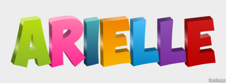 Arielle Effetto testo