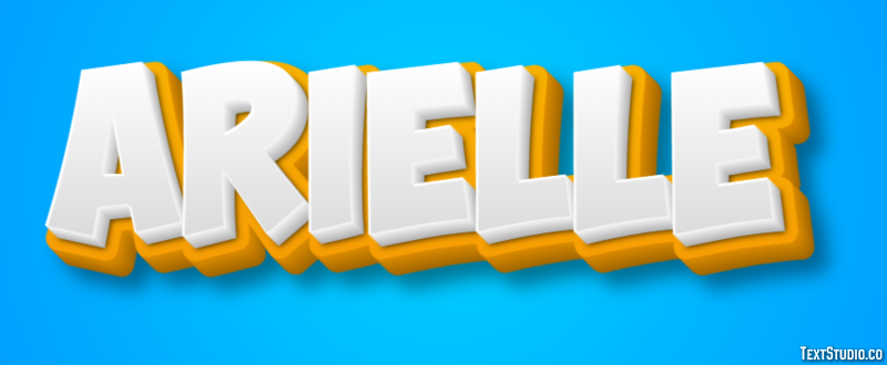 Arielle Text Effect