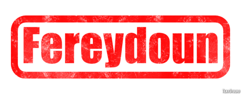 Fereydoun Efekt tekstowy