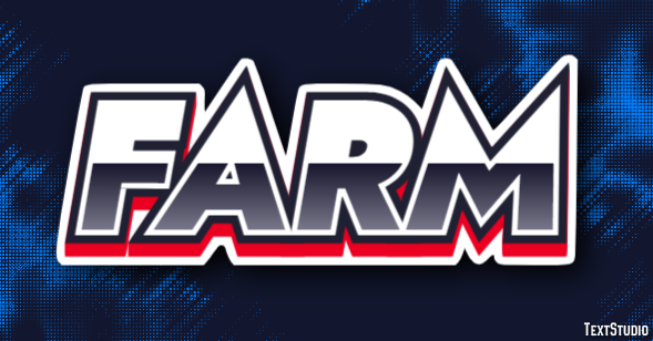 Farm テキスト効果