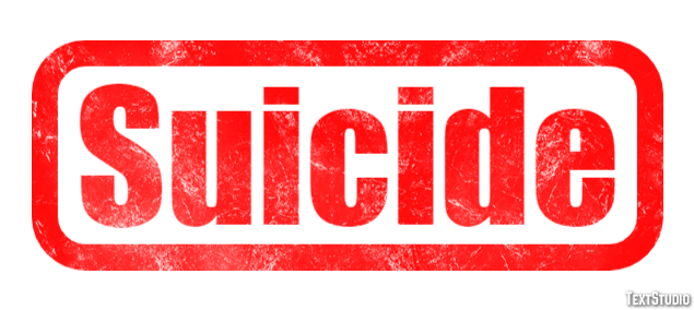 Suicide Efeito do texto