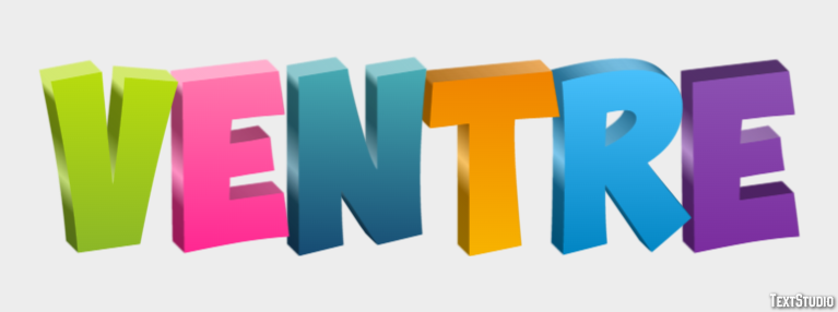 Ventre Effet de Texte