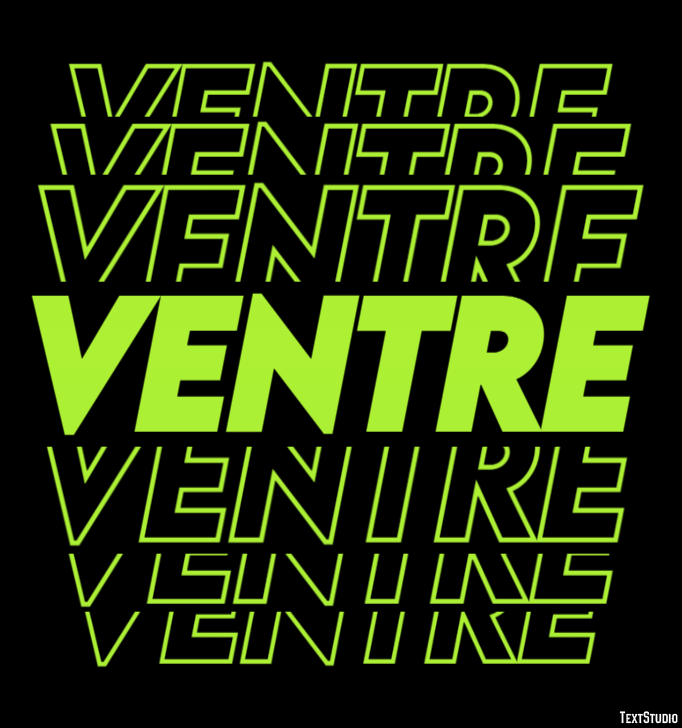 Ventre Effet de Texte
