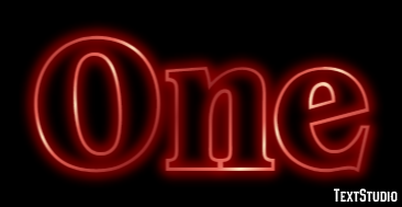 One Text Effect