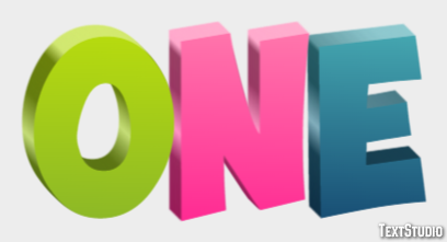One Text Effect