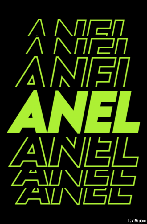 Anel Effetto testo