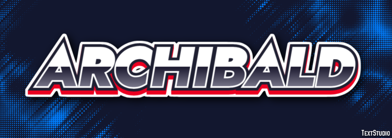 Archibald Text Effect