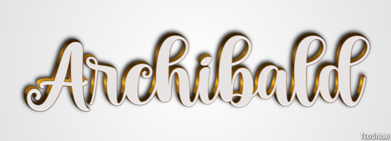 Archibald Effet de Texte