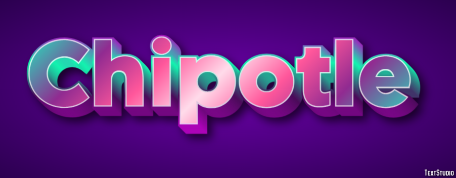 Chipotle Effet de Texte