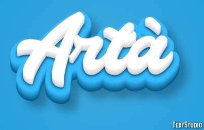 Artà Text effect
