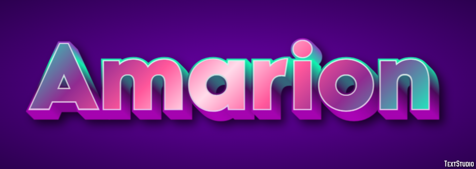 Amarion Effetto testo
