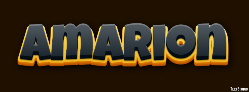 Amarion Text Effect