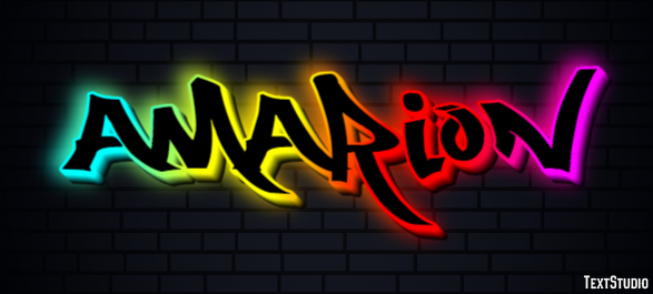 Amarion Text Effect