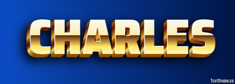 Charles テキスト効果