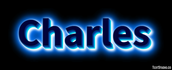 Charles テキスト効果