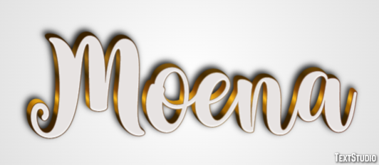 Moena Effetto testo