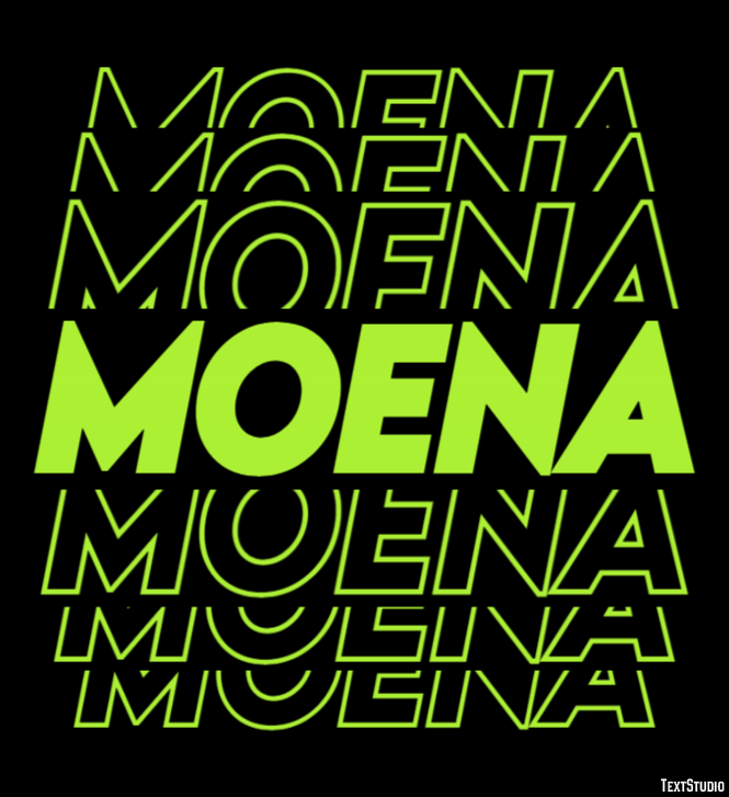 Moena Efekt tekstowy