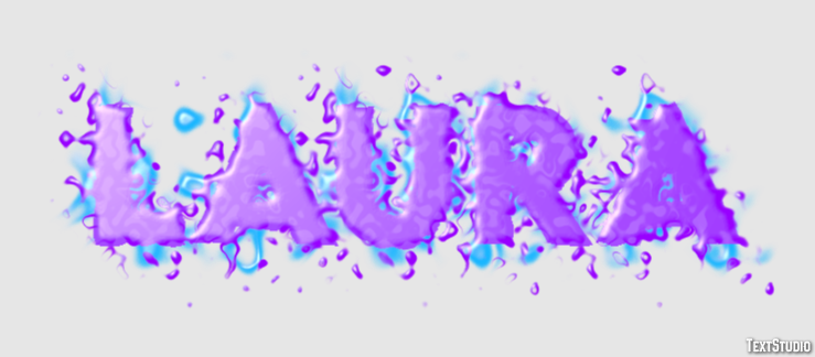 Laura Texteffekt