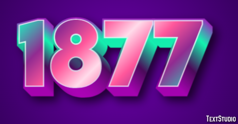 1877 Effetto testo